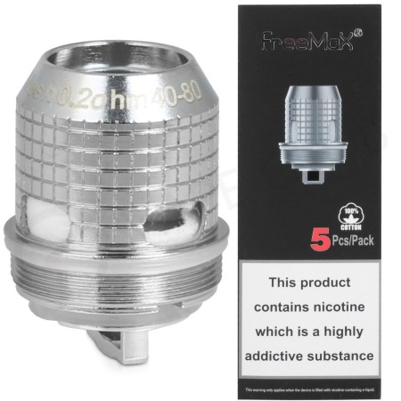 FREEMAX COIL FIRELUKE M 1PZ
 Ohm-0.14 OHM