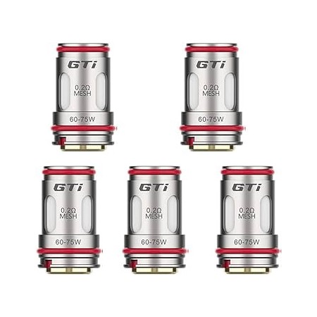 VAPORESSO COIL GTI 1PZ
 Ohm-0.15 OHM