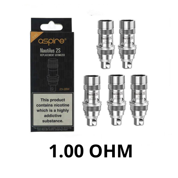 ASPIRE COIL NAUTILUS 1,00 OHM 5PZ