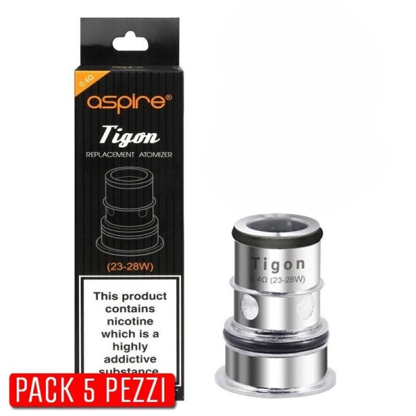 ASPIRE COIL TIGON 0.4 OHM 5PZ