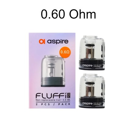 Fluffi Pod Coil Aspire 1pz
 Ohm-0.60 OHM