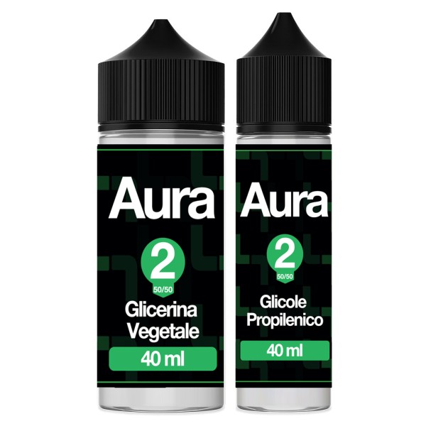 Kit Oliva 2 Base 40VG 40PG Aura 50/50 80ml