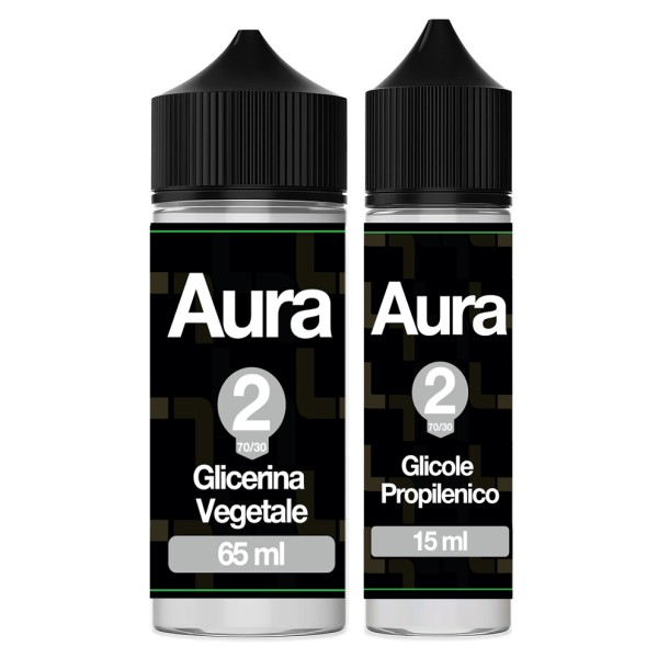 Kit Grigio 2 Base 65VG 15PG Aura 70/30 80ml