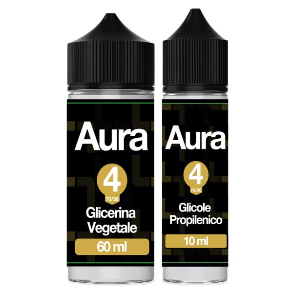 Kit Ocra 4 Base 60VG 10PG Aura 70/30 70ml