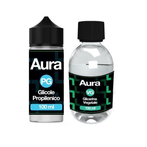 Kit Tiffany Base 100VG 100PG Aura 50/50 200ml