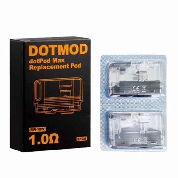 DotMod Pod DotPod Max 5ml 1,00 Ohm (2 pezzi)